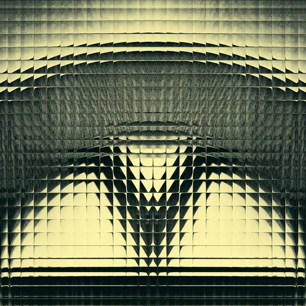 Monochromatische Abstrakte Kunst Grautönen Komplexe Futuristische Geometrische Muster Und Designs — Stockfoto