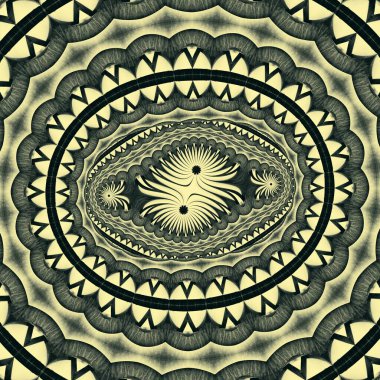 Gri, karmaşık, fütüristik geometrik desenlerin ve tasarımların gölgelerinde tek renkli soyut sanat