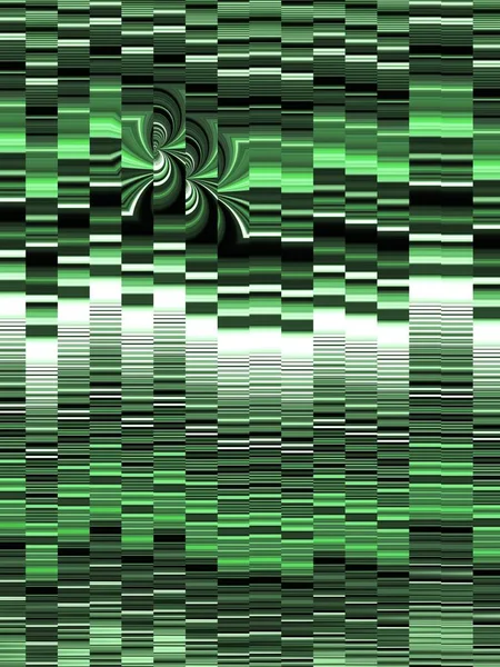 Lebendige Grün Und Weißtöne Sich Wiederholende Lineare Streifen Die Sich — Stockfoto