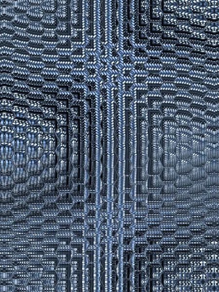 Viele Flex Schlauchstränge Aus Edelstahl Als Abstrakte Muster Und Komplizierte — Stockfoto