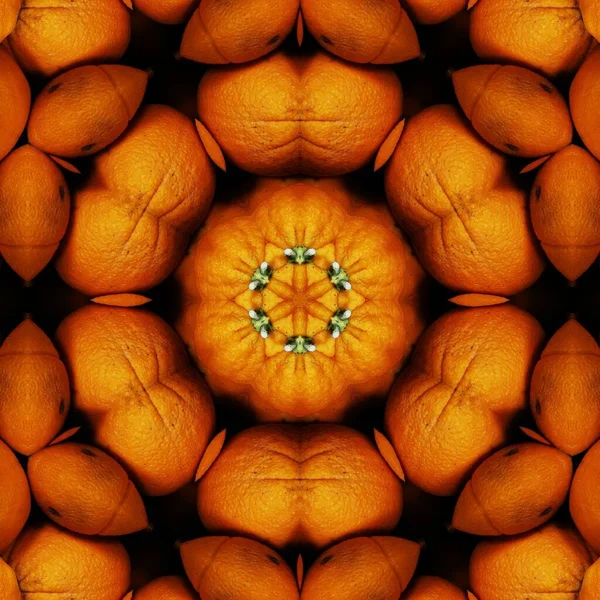 시장에서 오렌지 무늬와 로변화 — 스톡 사진