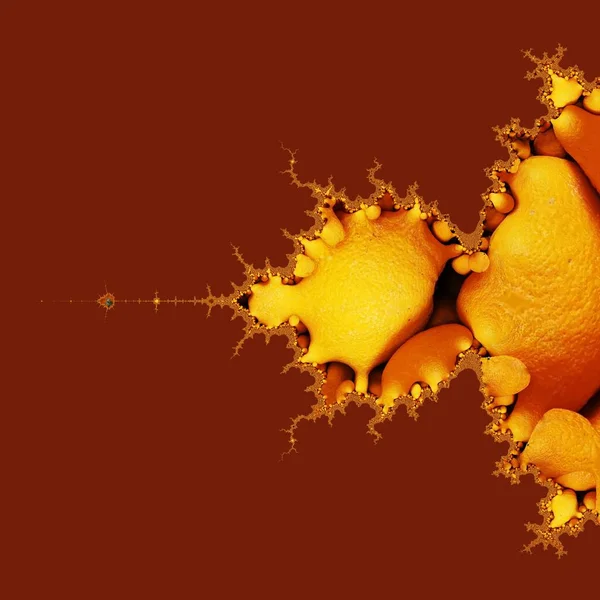 Photographic Image Many Oranges Local Market Transformed Patterns Shapes Designs — Stock Photo, Image