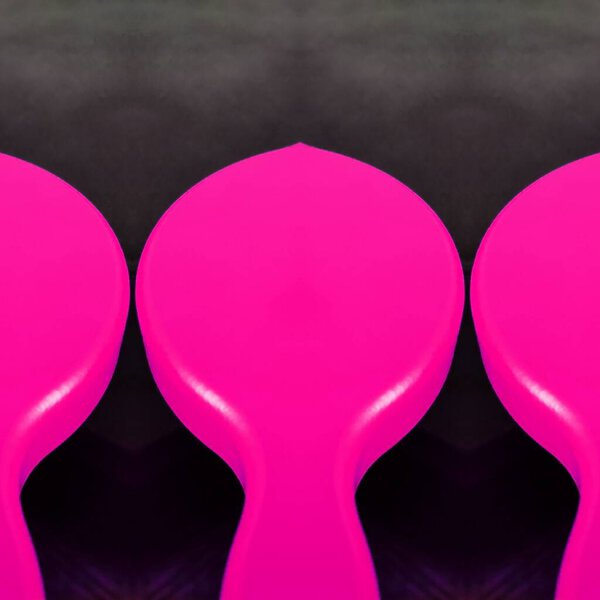 photographic image of many oranges from local market transformed into patterns shapes and designs