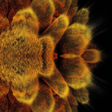 Yüksek çözünürlüklü kabarık yüzey etkisinden başlayarak çiftçi pazarındaki birçok organik portakalın soyut polen desenleri ve tasarımı