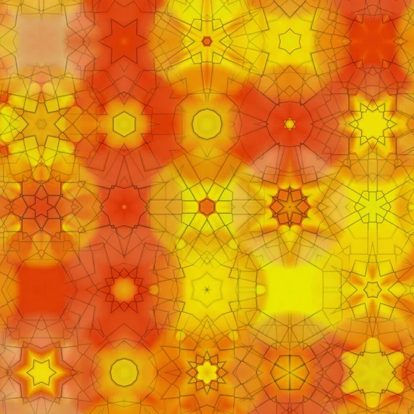 Дизайн Волновой Сетки Оттенках Желтого Золота Оранжевого Света Преобразованных Абстрактные — стоковое фото