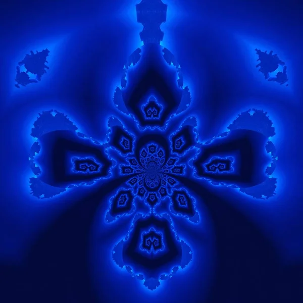 neon mavisi ve çivit mavisi renkli soyut desenler ve dizayn ikiz spirallerden