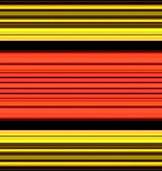 Schattierungen Von Rot Orange Gelben Linearen Streifenmustern Und Mixed Style — Stockfoto