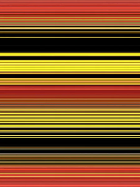 Оттенки Красно Оранжевых Желтых Линейных Полос Преобразованных Многие Сложные Кривые — стоковое фото