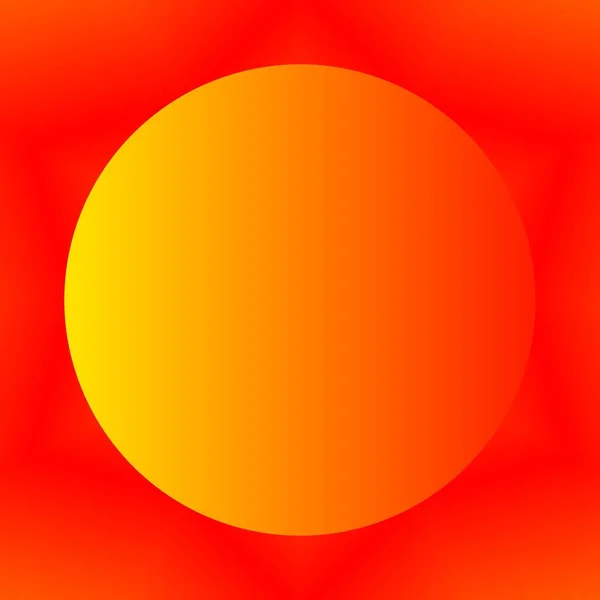 Vivid Bright Yellow Red Gradient Circular Shape Patterns Designs — Stock Photo, Image