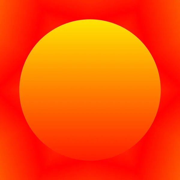 Vivid Bright Yellow Red Gradient Circular Shape Patterns Designs — Stock Photo, Image