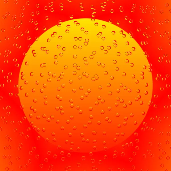 Vivid Bright Yellow Red Gradient Unique Circular Concentric Patterns Designs — Stock Photo, Image