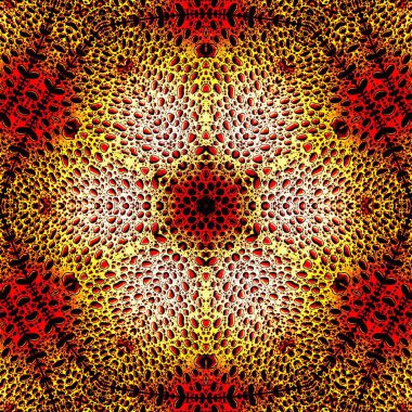 Şiddetli kırmızı ışıkta düşen farklı yağmur damlalarının fotoğrafları birden fazla benzersiz desenlere ve tasarımlara dönüştürülüyor.