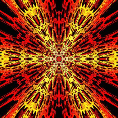 Şiddetli kırmızı ışıkta düşen farklı yağmur damlalarının fotoğrafları birden fazla benzersiz desenlere ve tasarımlara dönüştürülüyor.