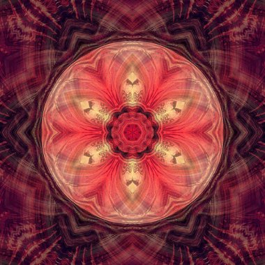 Kırmızı desenli camların gölgeleri modern soyut fütüristik sanat şekilleri ve tasarımları gibi basit dalga biçimi olarak tasarlanmıştır.