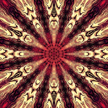 Kırmızı desenli camların gölgeleri modern soyut fütüristik sanat şekilleri ve tasarımları gibi basit dalga biçimi olarak tasarlanmıştır.