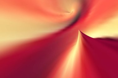 Matematiksel formülle Torus 'a dönüşen kırmızı gradyanın gölgeleri desenleri ve tasarımları şekillendirir.