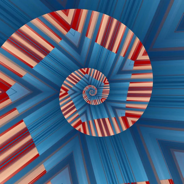 Stelle Strisce Blu Rosso Bianco Geometrico Ripetizione Modello Design Intricato — Foto Stock