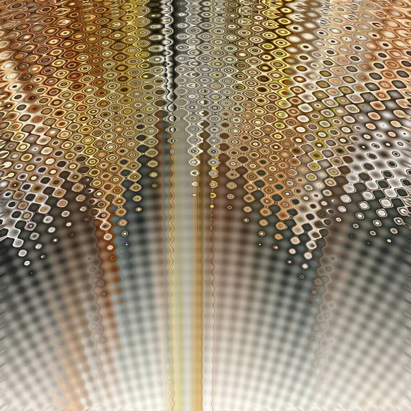 Cobre Metálico Plata Color Geométrico Futurista Repetición Formas Diseños Patrones —  Fotos de Stock