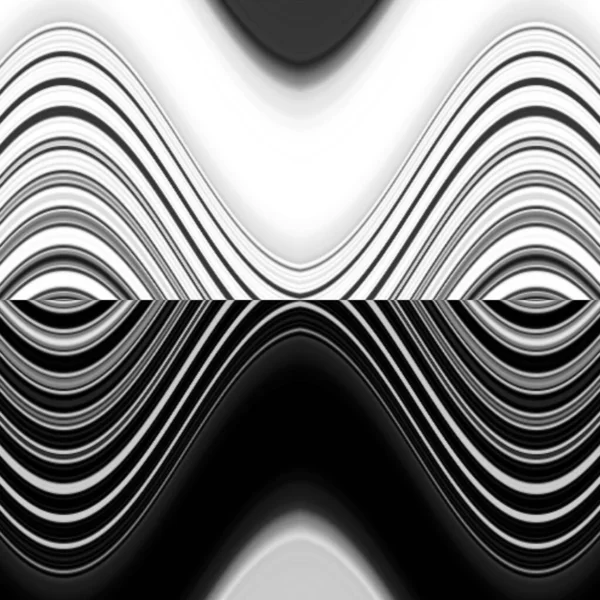 Arte Abstracto Monocromático Tonos Gris Intrincados Patrones Diseños Geométricos Concéntricos — Foto de Stock
