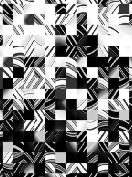 Monokromatisk Abstrakt Kunst Skygger Grå Intrikate Futuristiske Geometriske Konsentriske Mønstre – stockfoto