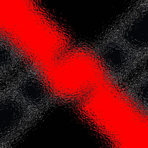 Żywe Czerwone Białe Geometryczne Kształty Wzory Wzory Czarnym Tle — Zdjęcie stockowe