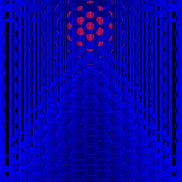 Levendige Roze Paars Elektrisch Blauw Neon Ultraviolet Abstracte Patronen Vormen — Stockfoto