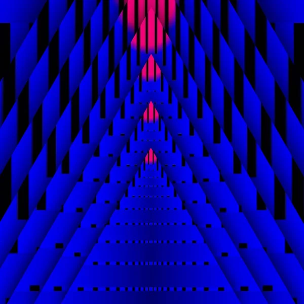 Živé Růžové Fialové Elektrické Modré Neonové Ultrafialové Abstraktní Vzory Tvarů — Stock fotografie