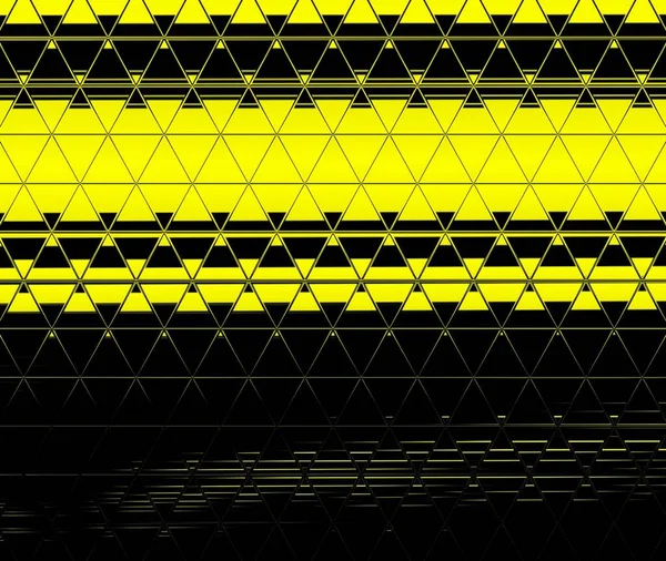 노란색 기하학적 — 스톡 사진