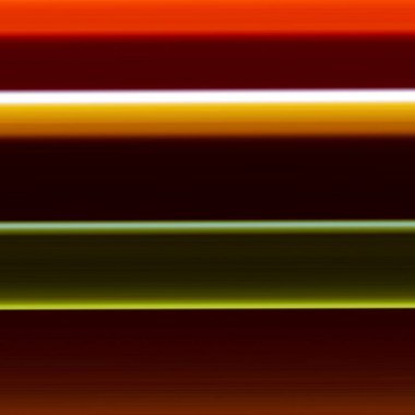 Düzenli düzende birçok renkli yatay çizgiden minimalizm yaratıcı sanat