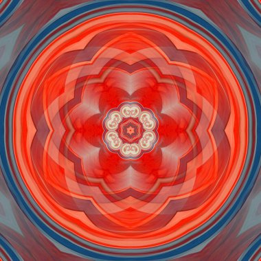 Beyaz ve mavi arkaplanda gözyaşı damlaları olan canlı kırmızı kalp desenlere ve tasarımlara dönüştü