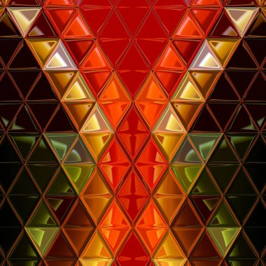 çok renkli yemek kâselerinin kenar ışıklandırması tekrarlanan dönüşümlerle eşsiz sanat görüntülerine dönüştü