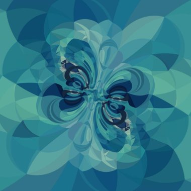 boş dükkan beyaz yıkama pencere deseni ve mavi renk tonlarında tasarımlar