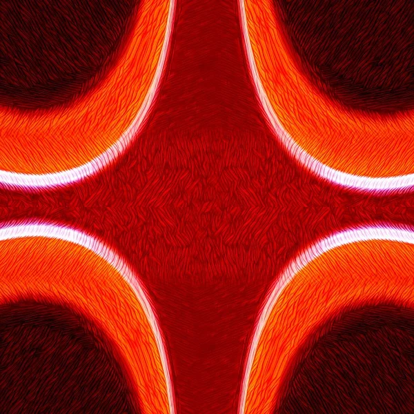 Γεωμετρικά Σχήματα Μοτίβα Και Σχέδια Ζωηρό Κόκκινο Και Πορτοκαλί Σκούρο — Φωτογραφία Αρχείου