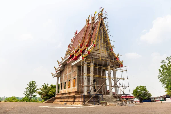 Templo Está Construcción Campo Tailandia — Foto de Stock