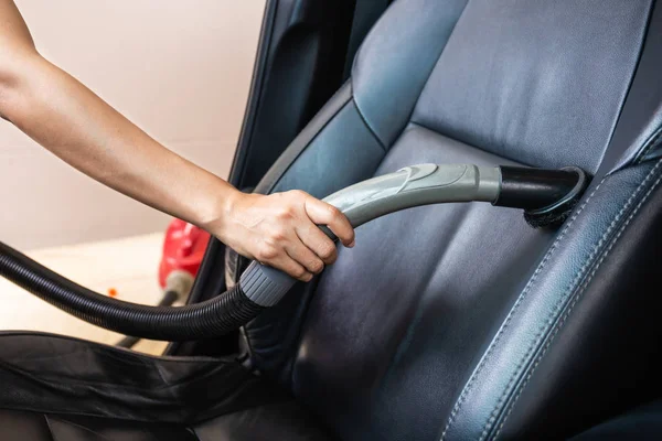 Cleaning Of Interior Of The Car With Vacuum Cleaner, Car Cleaning Stock  Photo, Picture and Royalty Free Image. Image 67558970.