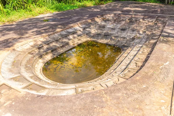 Riesige Buddha Fußabdrücke Den Bergen Tiefen Wald Von Nakhon Ratchasima — Stockfoto