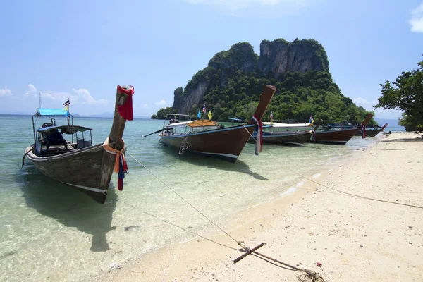 Sea Blue Sky Andaman Ocean Southern Thailand — Stock Photo, Image