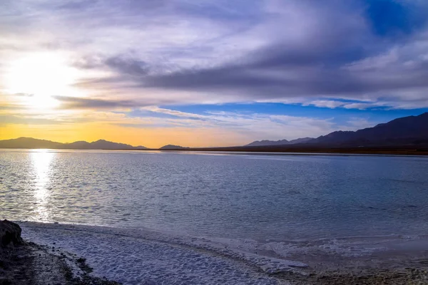 Salzsee Dachaidan Der Provinz Qinghai China — Stockfoto