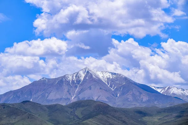 Vista Desde Monasterio Budista Tibetano Templo Arou Sitio Histórico Famoso — Foto de Stock