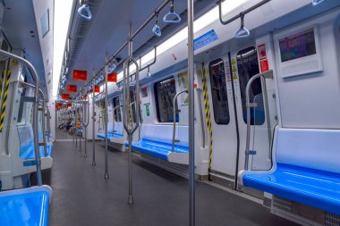 Lanzhou, Çin 6 / 20 / 2020 Lanzhou Tren Treni