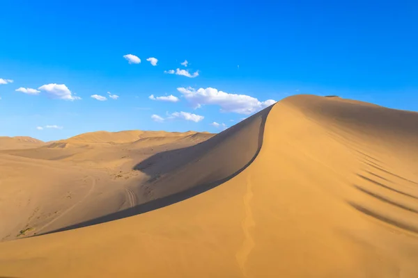 Yueyaquan Scenic Area Mingsha Mountain Dunhuang City Provincie Gansu Čína — Stock fotografie