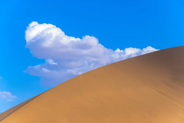 Yueyaquan Scenic Area Mingsha Mountain Dunhuang City Provincie Gansu Čína — Stock fotografie