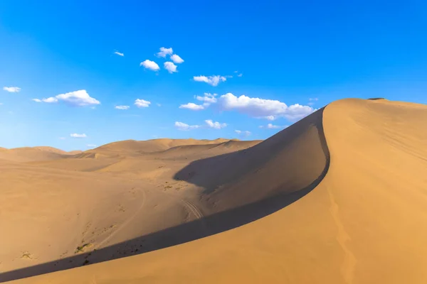 Yueyaquan Scenic Area Mingsha Mountain Dunhuang City Provincie Gansu Čína — Stock fotografie