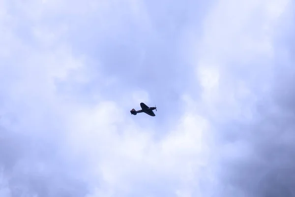 Sowjetische Armee Weltkrieg Militärische Kampfflugzeug Lilit Den Himmel Mit Strukturellen — Stockfoto