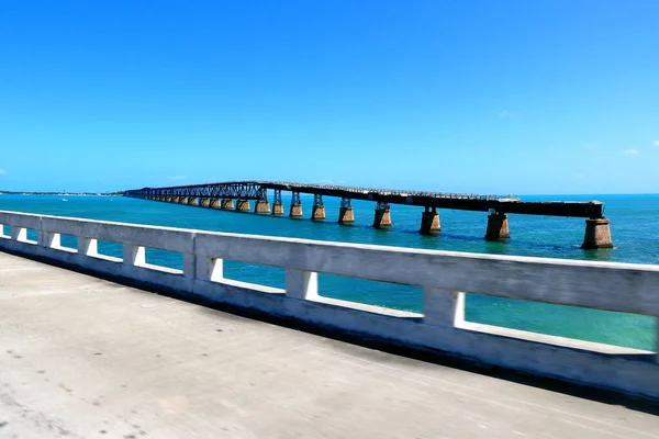 Seven Mile Bridge Key West Florida — Stockfoto