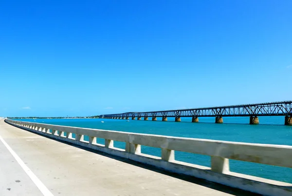 Seven Mile Bridge Key West Florida — Stock fotografie