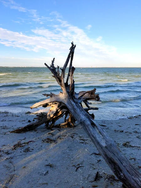 Mooie Zeegezicht Van Bowman Beach Sanibel Island Florida — Stockfoto