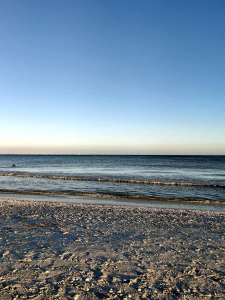 Beautiful Seascape Bowman Beach Sanibel Island Florida — Stock Photo, Image