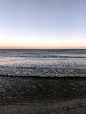 Sanibel Adası, Florida 'da güzel bir gün batımı