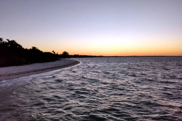 Hermosa Puesta Sol Sanibel Island Florida —  Fotos de Stock